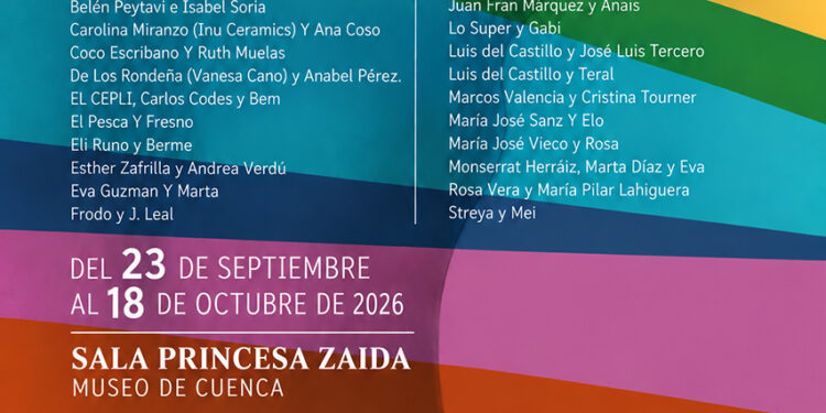 La sala Princesa Zaida de Cuenca une a 26 creadores y usuarias de salud mental en ‘Arte a dos manos’ La sala Princesa Zaida de Cuenca une a 26 creadores y usuarias de salud mental en ‘Arte a dos manos’