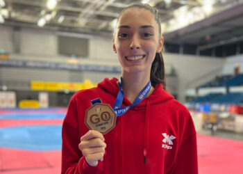 La taekwondista alcarreña Lena Moreno busca el oro en Varsovia tras subir al podio en Hamburgo