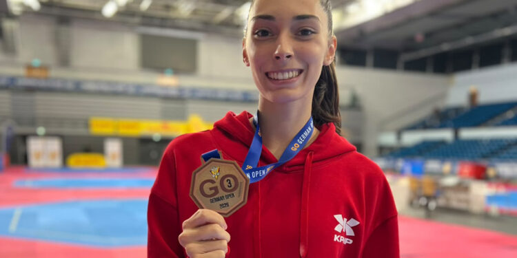 La taekwondista alcarreña Lena Moreno busca el oro en Varsovia tras subir al podio en Hamburgo La taekwondista alcarreña Lena Moreno busca el oro en Varsovia tras subir al podio en Hamburgo