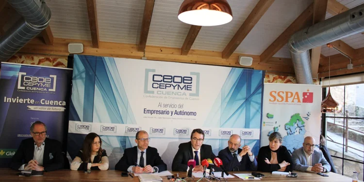 Las empresas de Cuenca exigen frenar la subida de cotizaciones ante el riesgo de asfixiar la contratación Las empresas de Cuenca exigen frenar la subida de cotizaciones ante el riesgo de asfixiar la contratación