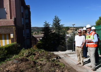 Las obras ya en marcha de los cinco accesos de Fuente del Oro mejorarán la accesibilidad peatonal del barrio