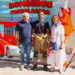 Los bomberos de Guadalajara llenan el parque de la Concordia de rescates y actividades familiares de Ferias