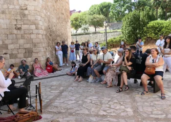 Los torreones de Álvar Fáñez y el Alamín conquistan a las familias de Guadalajara en su estreno medieval
