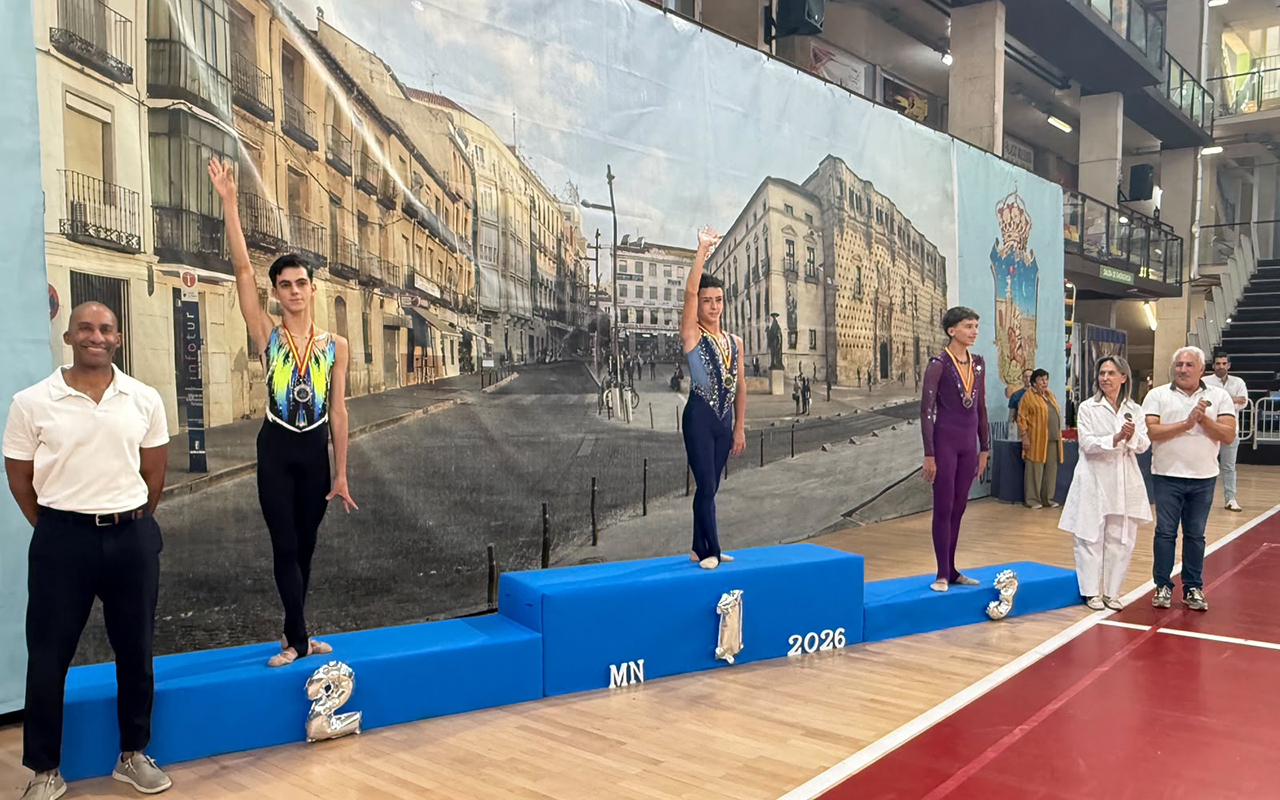 Más de 1.000 gimnastas llenan el Palacio Multiusos de Guadalajara en el Trofeo Maite Nadal Más de 1.000 gimnastas llenan el Palacio Multiusos de Guadalajara en el Trofeo Maite Nadal