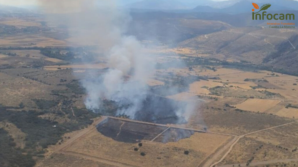 Controlado el incendio forestal en Uceda tras el despliegue de 22 medios y más de 70 efectivos Controlado el incendio forestal en Uceda tras el despliegue de 22 medios y más de 70 efectivos