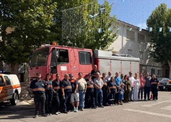 Protección Civil de Almonacid de Zorita incorpora un camión antiincendios para blindar la comarca