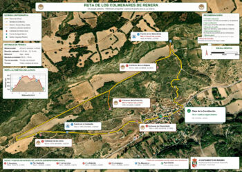 Renera estrena la ruta senderista de sus colmenares de piedra seca en la V Jornada de la Miel