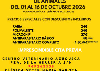 Segunda campaña de vacunación e identificación de animales en Azuqueca Segunda campaña de vacunación e identificación de animales en Azuqueca