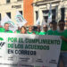 Trabajadores de Correos se concentran en Cuenca y Guadalajara ante la pérdida de plantilla Trabajadores de Correos se concentran en Cuenca y Guadalajara ante la pérdida de plantilla