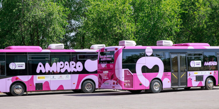 Un autobús de la Red Amparo prestará atención nocturna contra agresiones sexuales en las Ferias de Guadalajara