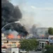 Un incendio en la planta de reciclaje Mobec de Cuenca moviliza a los servicios de emergencias