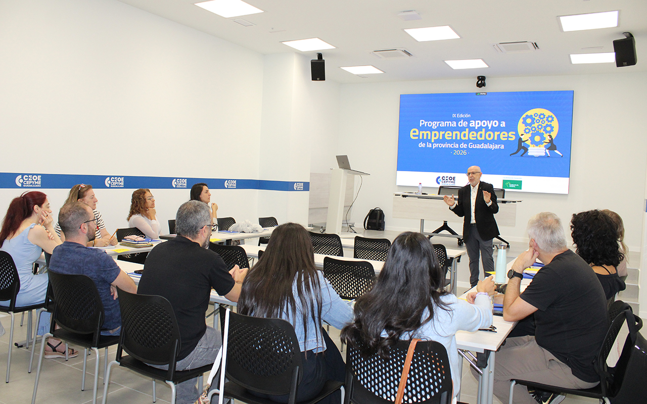 Veinte proyectos emprendedores de Guadalajara se forman para optar a 4.000 euros en premios provinciales Veinte proyectos emprendedores de Guadalajara se forman para optar a 4.000 euros en premios provinciales