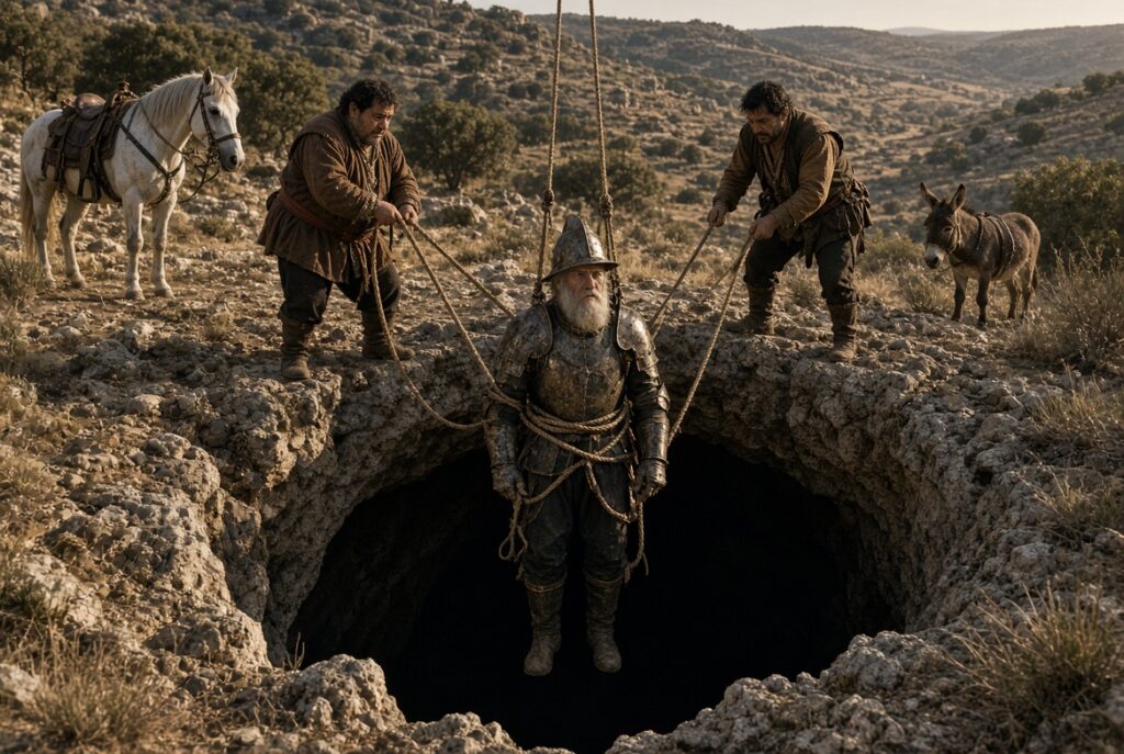 Spot. Este viernes, En un lugar de la Mancha llegamos al programa número 36: el de las bodas de Camacho y la aventura de la Cueva de Montesinos
