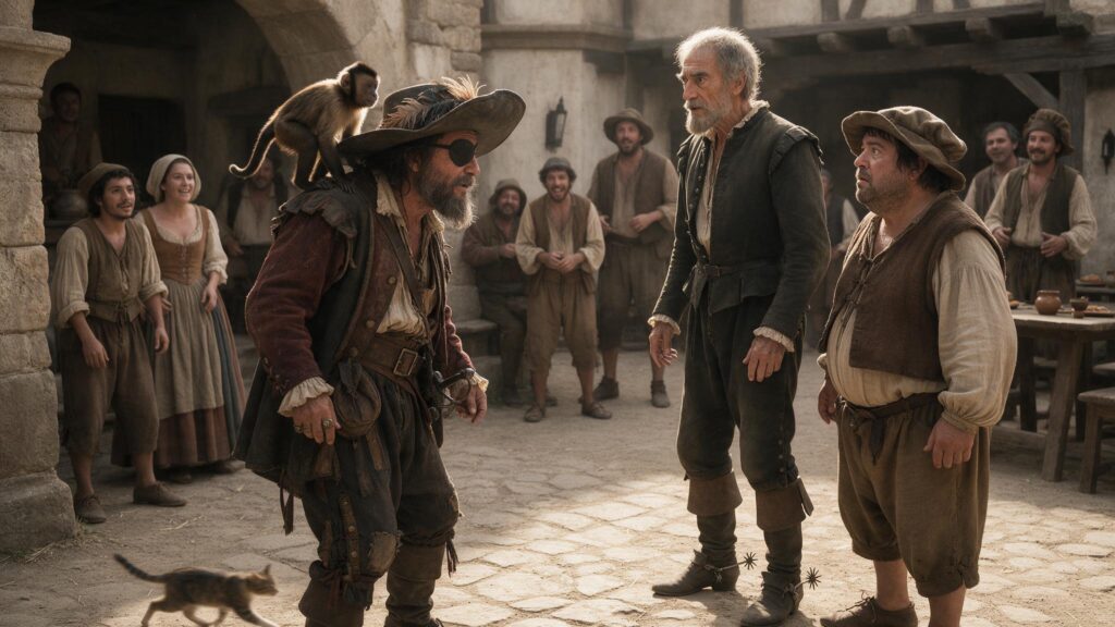 Spot. Este viernes, En un lugar de la Mancha tienes la aventura del rebuzno y la del titerero del capítulo 25 del Quijote