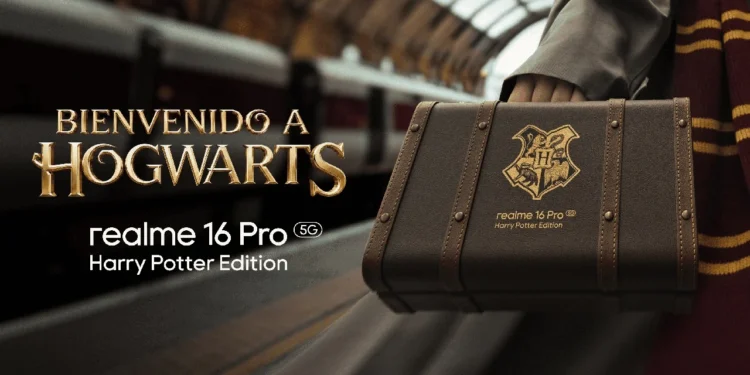 realme presenta el nuevo 16 Pro 5G en una edición especial inspirada en Harry Potter
