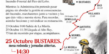 Bomberos forestales y vecinos recorrerán 75 kilómetros por la Sierra Norte de Guadalajara para exigir su recuperación