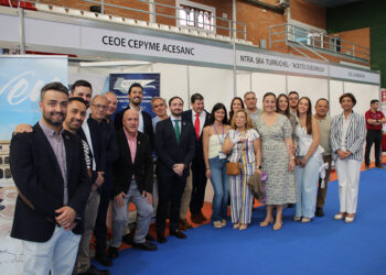 CEOE-Cepyme Cuenca y ACESANC asesoran al tejido agroalimentario de La Mancha desde su expositor propio en FERAGA