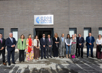 CEOE-Cepyme Guadalajara estrena en Aguas Vivas una sede de mil metros para respaldar el auge productivo y reclamar fondos europeos