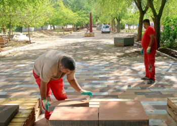 Cabanillas del Campo acelera la reforma del Parque Buero Vallejo con el estreno de su nuevo paseo central