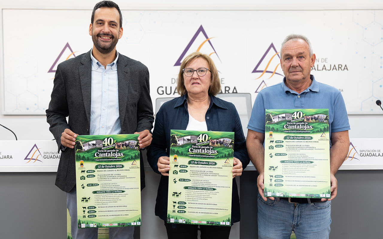 Cantalojas celebrará 40 años de la recuperación de su Feria de Ganado con un homenaje a quienes la hicieron posible Cantalojas celebrará 40 años de la recuperación de su Feria de Ganado con un homenaje a quienes la hicieron posible