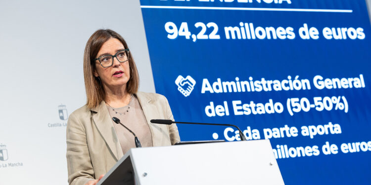 Castilla-La Mancha autoriza un convenio de 94,22 millones de euros con el Estado para financiar servicios y prestaciones de dependencia en 2026 Castilla-La Mancha autoriza un convenio de 94,22 millones de euros con el Estado para financiar servicios y prestaciones de dependencia en 2026