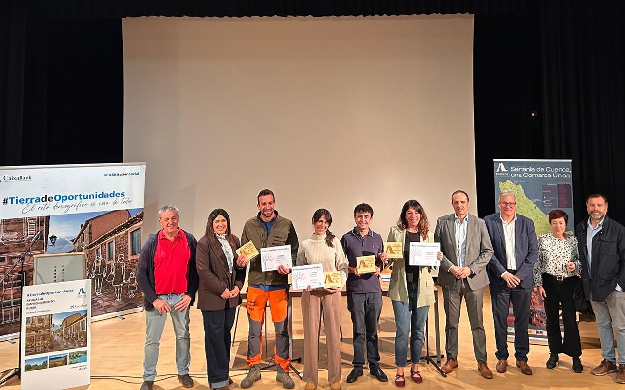 Cuatro proyectos de Sotos, Carrascosa, Cañete y Villalba de la Sierra reciben el impulso de CaixaBank y PRODESE Cuatro proyectos de Sotos, Carrascosa, Cañete y Villalba de la Sierra reciben el impulso de CaixaBank y PRODESE