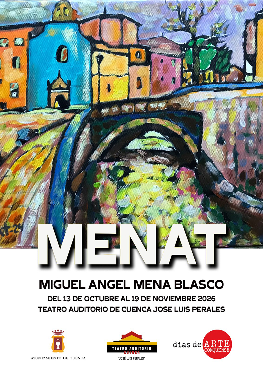 El Auditorio de Cuenca se llena de luz y color impresionista con la pintura de MENAT El Auditorio de Cuenca se llena de luz y color impresionista con la pintura de MENAT