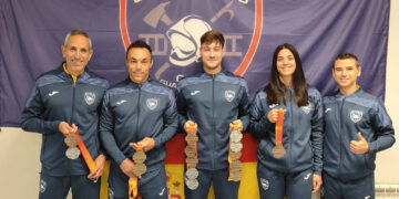 El CEIS Guadalajara consigue 15 medallas en los XI Juegos Europeos de Policías y Bomberos