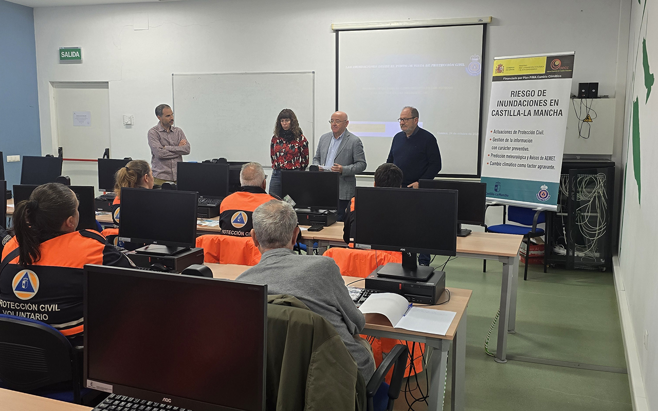 El Gobierno regional capacita en Cuenca a técnicos municipales y Protección Civil en la gestión preventiva de inundaciones El Gobierno regional capacita en Cuenca a técnicos municipales y Protección Civil en la gestión preventiva de inundaciones