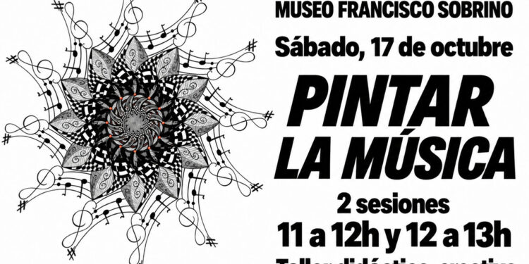 El Museo Francisco Sobrino de Guadalajara abre 32 plazas infantiles para aprender a «pintar la música» este sábado