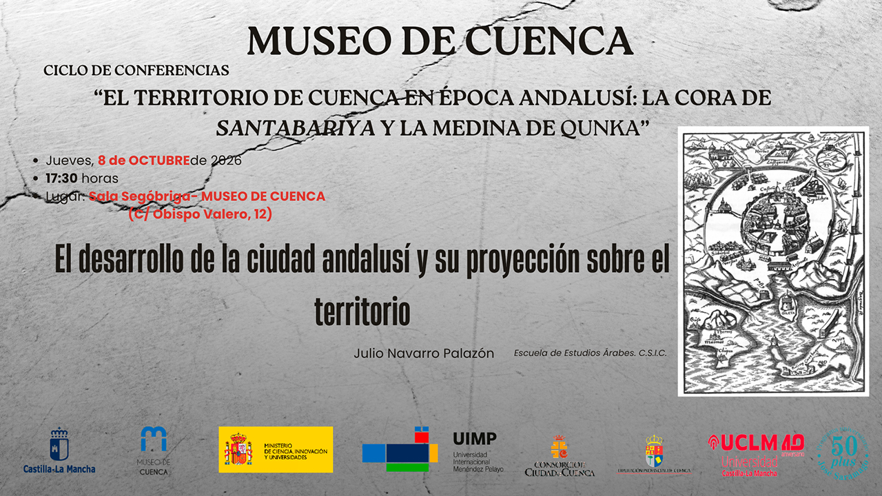 El Museo de Cuenca desgranará las claves del urbanismo andalusí y el origen histórico de la medina de Qunka El Museo de Cuenca desgranará las claves del urbanismo andalusí y el origen histórico de la medina de Qunka