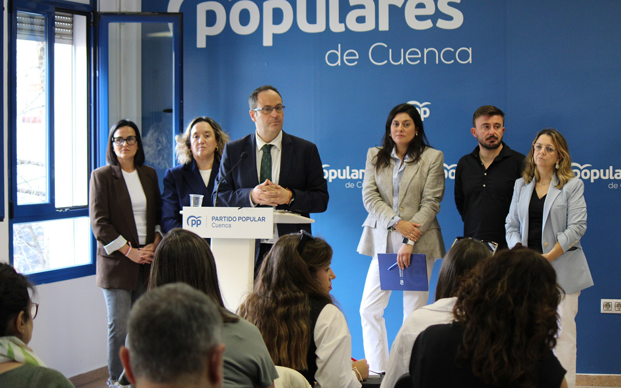 El PP de Cuenca asegura que está preparado para afrontar las elecciones con Feijóo al frente del proyecto de cambio y con los mejores equipos para gobernar El PP de Cuenca asegura que está preparado para afrontar las elecciones con Feijóo al frente del proyecto de cambio y con los mejores equipos para gobernar