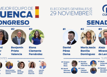 El PP de Cuenca sitúa a Benjamín Prieto como número dos en su lista al Congreso de los Diputados