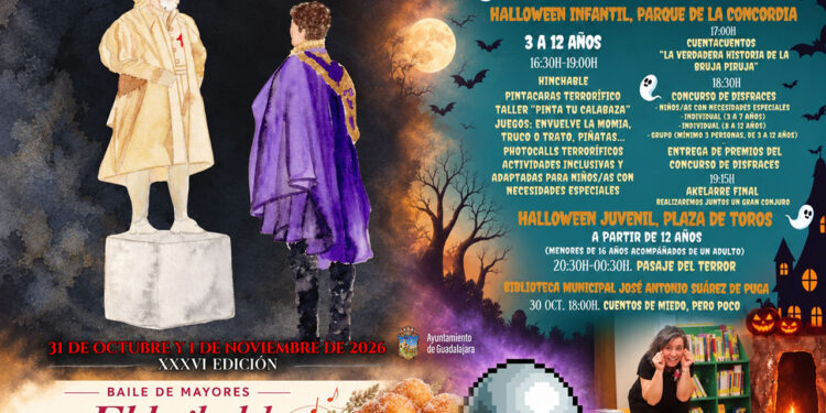 El Tenorio Mendocino recorre este fin de semana los palacios de Guadalajara y el luto por Urda traslada Halloween al domingo El Tenorio Mendocino recorre este fin de semana los palacios de Guadalajara y el luto por Urda traslada Halloween al domingo
