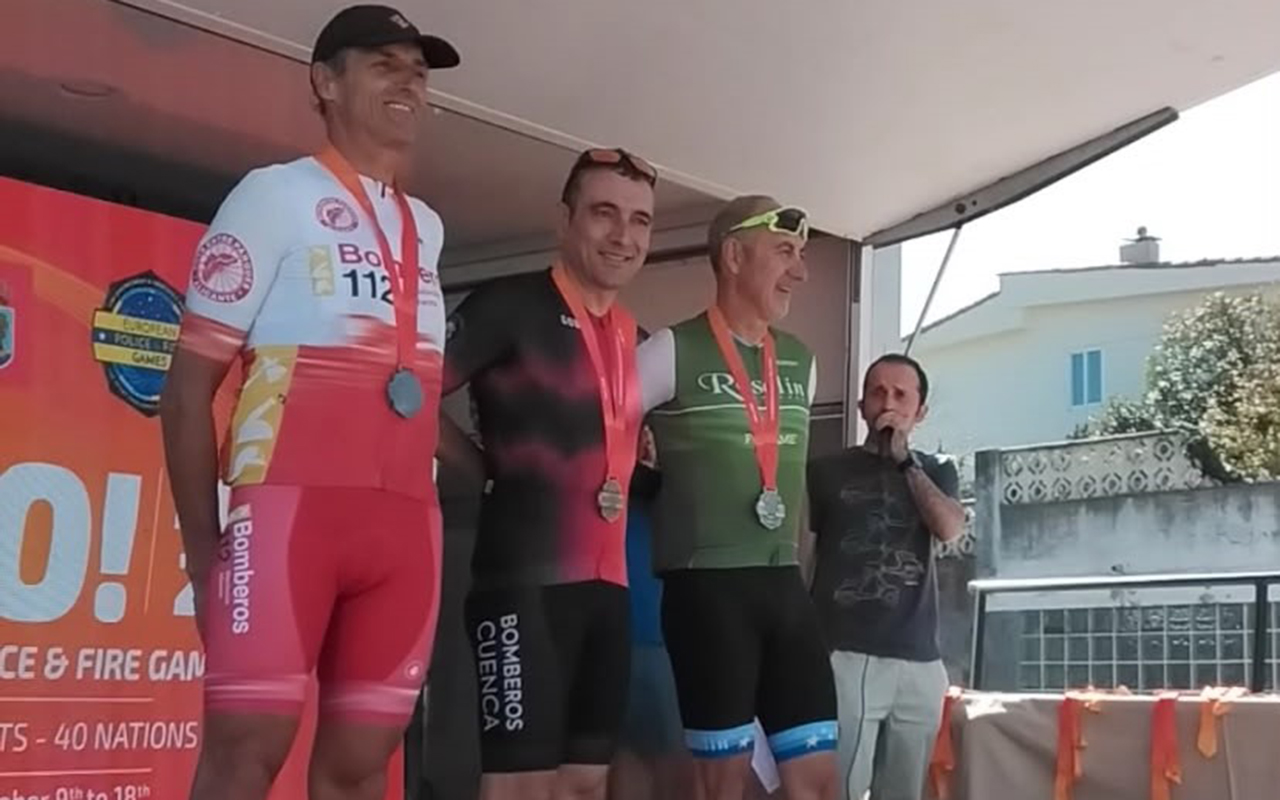El bombero conquense Jesús Valencia Ortega, doble medallista en los XI European Police & Fire Games de Vigo 2026 El bombero conquense Jesús Valencia Ortega, doble medallista en los XI European Police & Fire Games de Vigo 2026