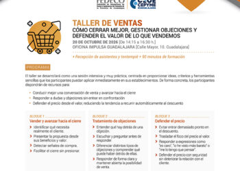 Fedeco y el Ayuntamiento forman gratis al pequeño comercio de Guadalajara en técnicas de venta