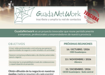 GuadaNetWork abre nuevas citas de negocio para empresas y autónomos en Guadalajara y Alovera