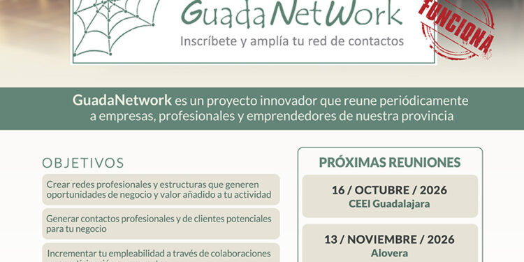 GuadaNetWork abre nuevas citas de negocio para empresas y autónomos en Guadalajara y Alovera GuadaNetWork abre nuevas citas de negocio para empresas y autónomos en Guadalajara y Alovera