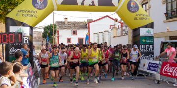 John Kurui y Paola Niño desafían el calor y conquistan la XIII Carrera Popular Pinos de Abdón en Olmedilla de Alarcón