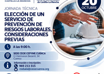 CEOE-Cepyme Cuenca asesora a las empresas de la provincia sobre cómo elegir su servicio de prevención laboral