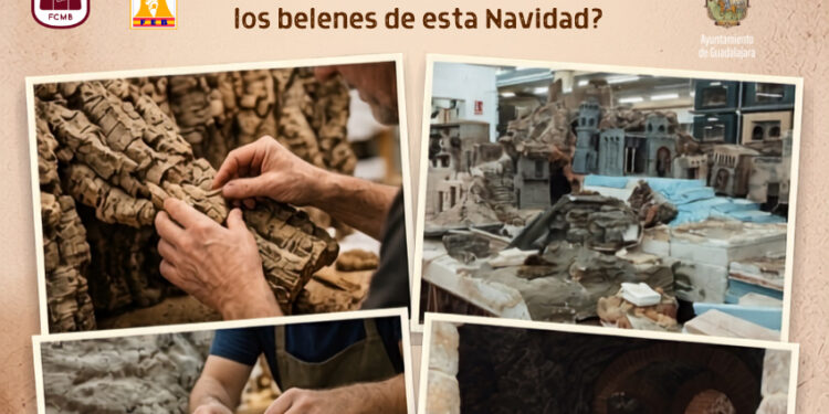 La Asociación de Belenistas de Guadalajara abre gratis su taller este 17 de octubre para mostrar la artesanía de sus montajes La Asociación de Belenistas de Guadalajara abre gratis su taller este 17 de octubre para mostrar la artesanía de sus montajes