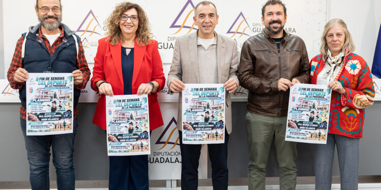 La Diputación de Guadalajara lleva el II Fin de Semana del Deporte de la Provincia a Villanueva de la Torre La Diputación de Guadalajara lleva el II Fin de Semana del Deporte de la Provincia a Villanueva de la Torre
