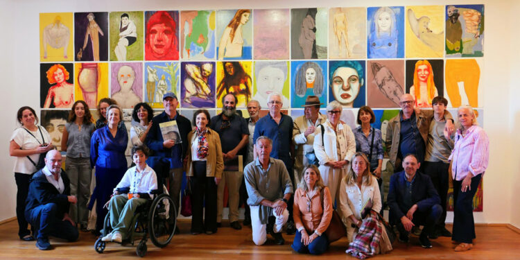 La Fundación Antonio Pérez abre al público en San Clemente la exposición “Javier Pagola, El pintor y su doble se miran de reojo”
