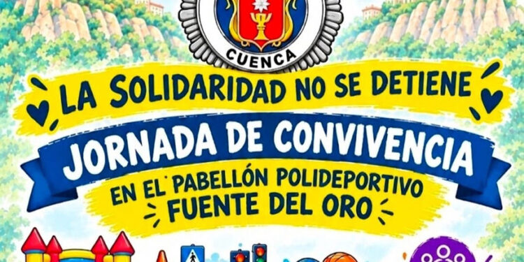 La Policía Local de Cuenca traslada su jornada solidaria al pabellón de Fuente del Oro