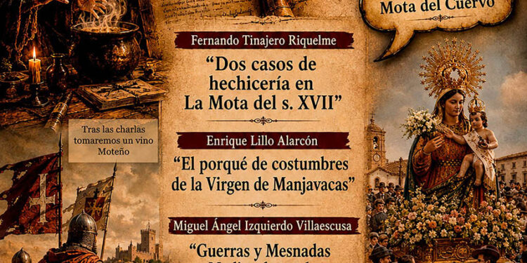 La Tercia Real de Mota del Cuervo acoge las IX Jornadas de Historia con ponencias sobre hechicería, guerras medievales y vino local