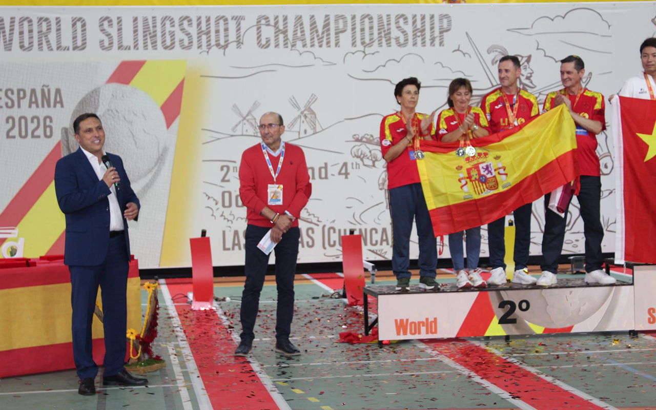 Las Mesas sitúa a Cuenca en la élite del tirachinas mundial con el subcampeonato de Óscar Collado Las Mesas sitúa a Cuenca en la élite del tirachinas mundial con el subcampeonato de Óscar Collado