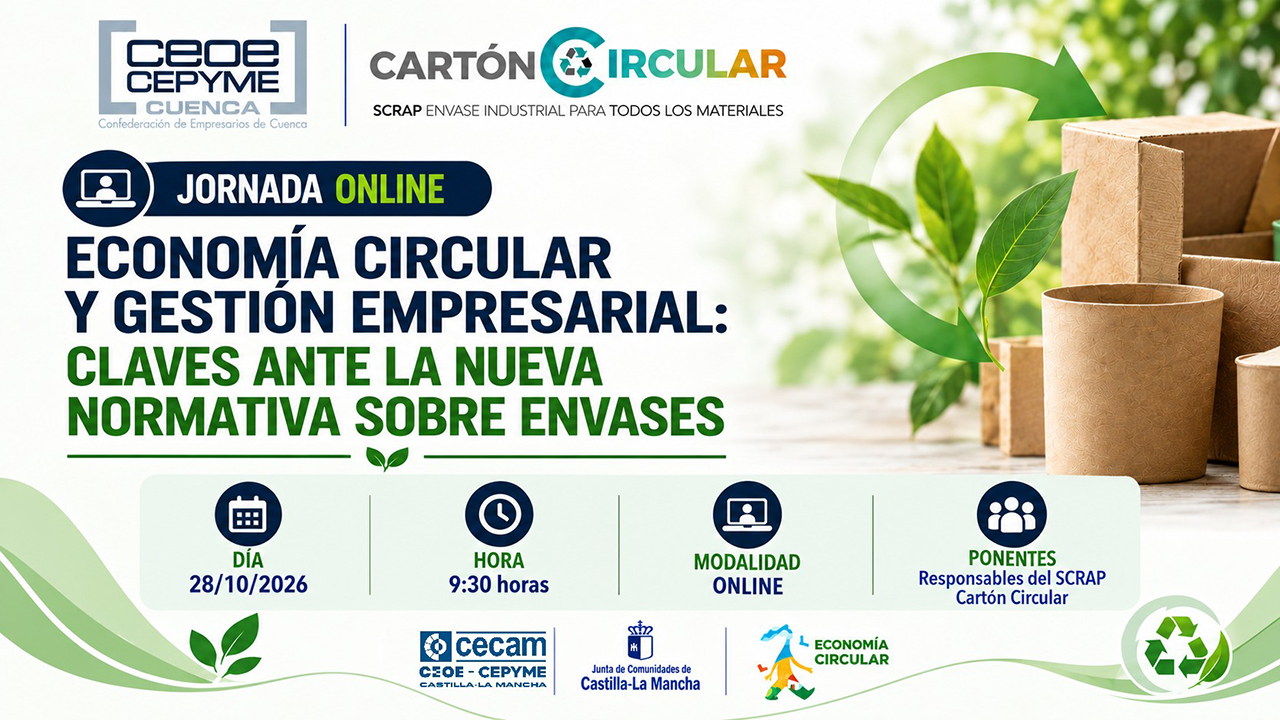 Las empresas de Cuenca aprenden a cumplir la nueva ley de envases Las empresas de Cuenca aprenden a cumplir la nueva ley de envases