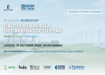 Las pymes de Cuenca podrán calcular gratis su huella de carbono con un taller formativo este 15 de octubre