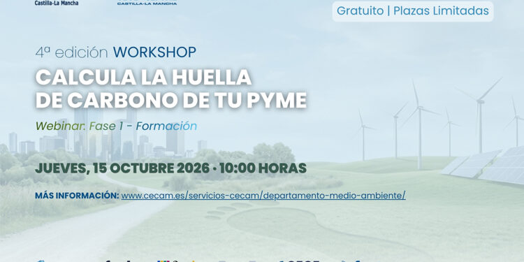 Las pymes de Cuenca podrán calcular gratis su huella de carbono con un taller formativo este 15 de octubre