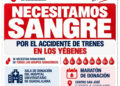Llamamiento urgente a la donación de sangre en Guadalajara por el accidente de tren en Toledo: puntos y horarios